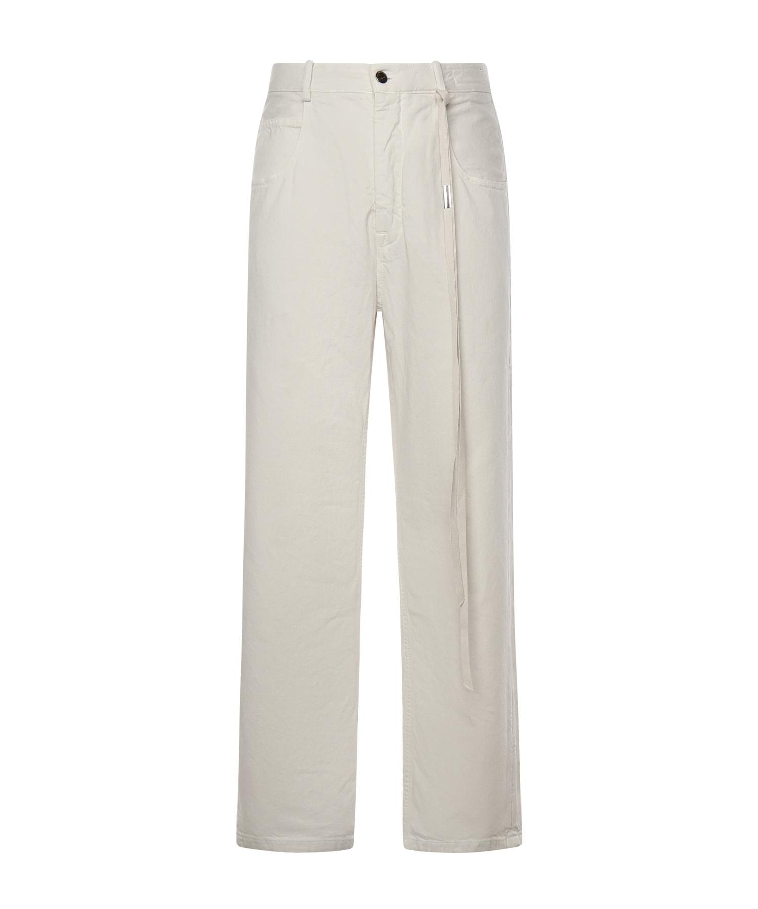 Pantaloni Ronald in cotone B0010309 FA038003 ANN DEMEULEMEESTER 