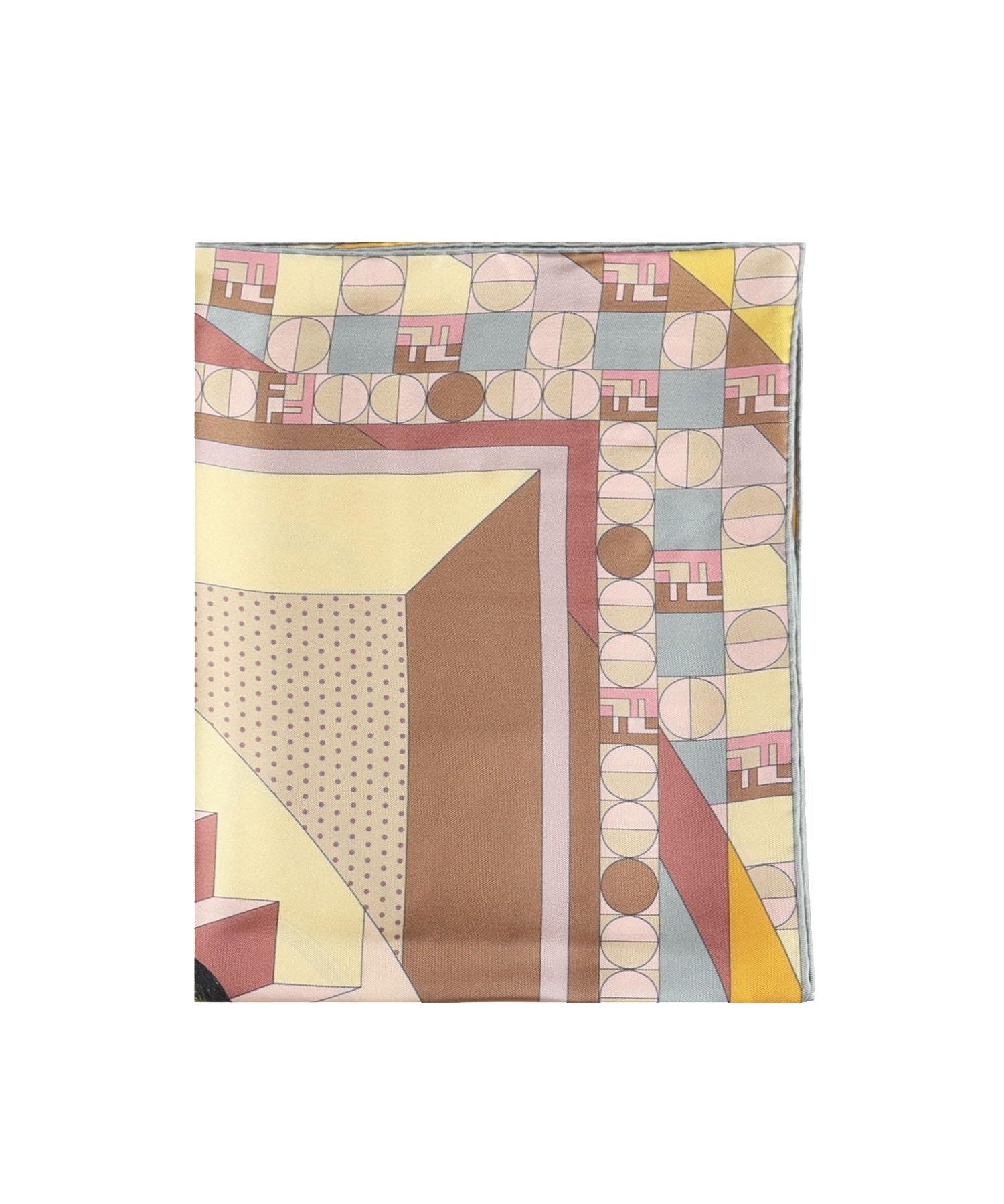 Foulard in seta 'Moonlight Echoes' FXT091 AYL8F0B8Y FENDI 