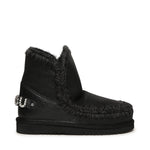 Stivali Eskimo 18 rhinestones logo MUFW101036B CBKG MOU 