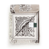 Plaid in lana motivo floreale UHNC0002 AL286M0132 ETRO HOME 
