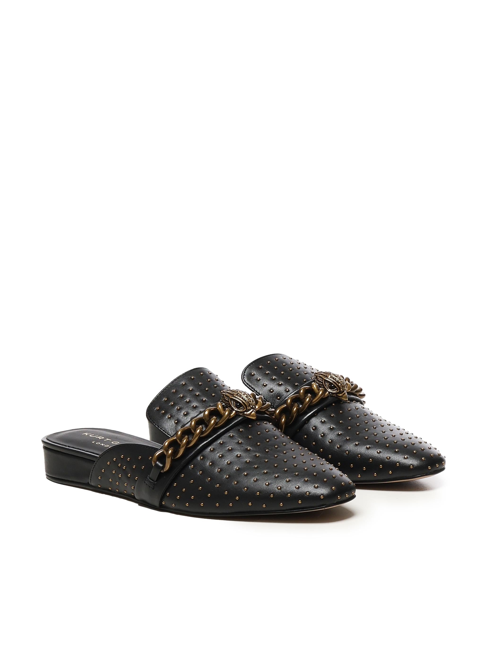 Mules Chelsea con dettaglio catena 5126400109 BLACK KURT GEIGER 