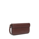 Borsa a spalla media Saddle Flat in pelle 105349 A1ZXR49Q PINKO 