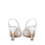 Décolleté in pelle metallizzata CHARLIE S2402 IRIDEARGENTO ALCHIMIA 