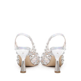 Décolleté in pelle metallizzata CHARLIE S2402 IRIDEARGENTO ALCHIMIA 