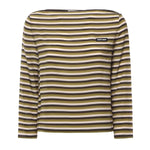 Top a righe con logo MT2144 1731F04DA MIU MIU 