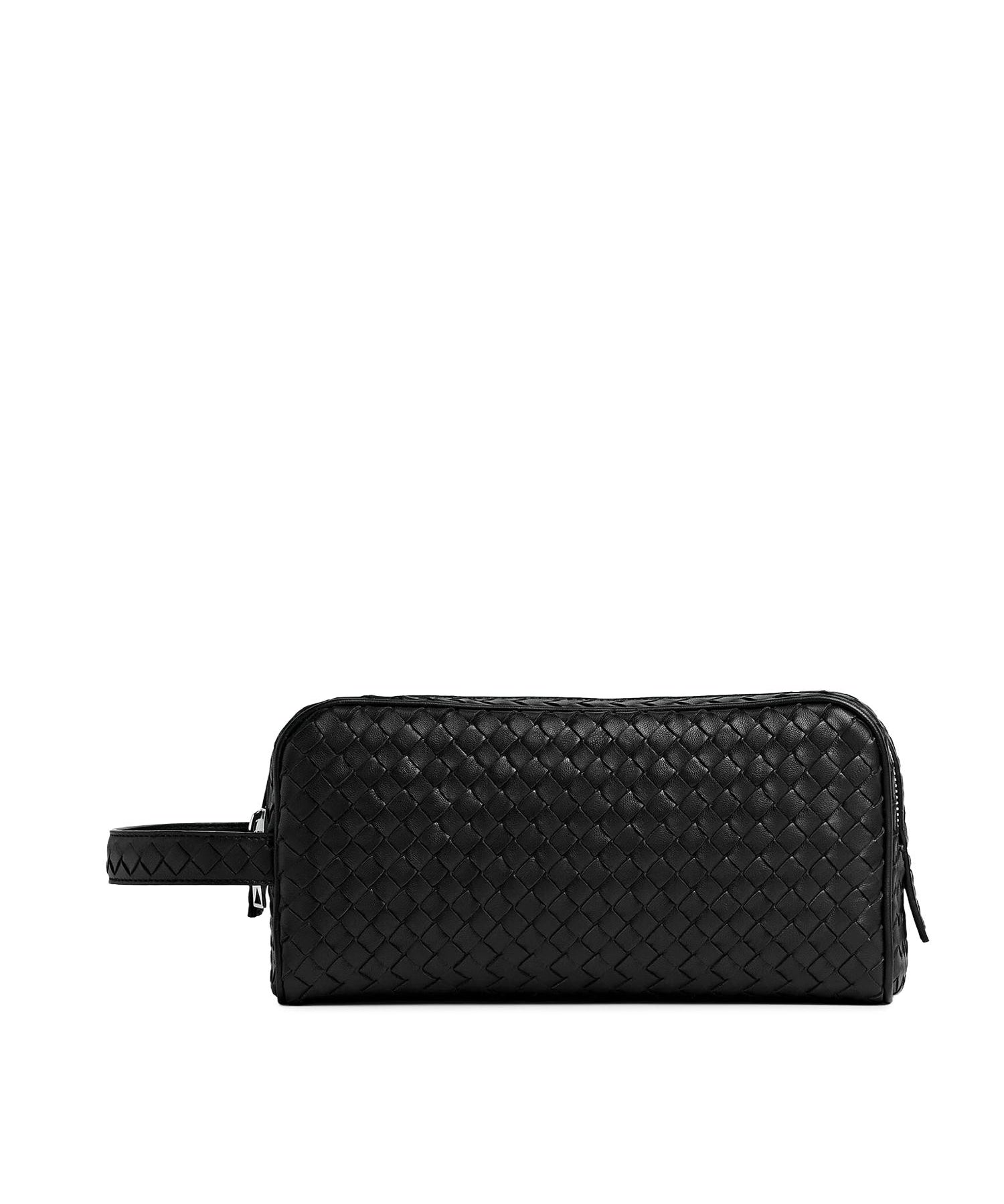 Intrecciato Travel Pouch in pelle 855367 V4J108803 BOTTEGA VENETA 