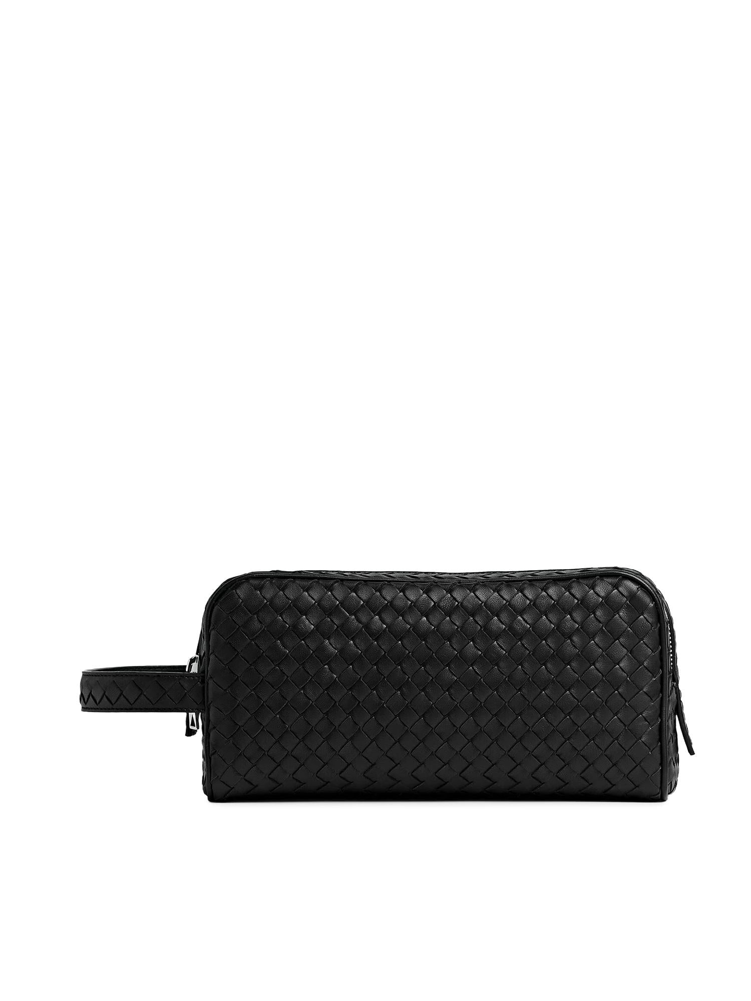 Intrecciato Travel Pouch in pelle 855367 V4J108803 BOTTEGA VENETA 