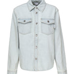 Camicia in denim Extra Bleach 813498 V4ZR04132 BOTTEGA VENETA 