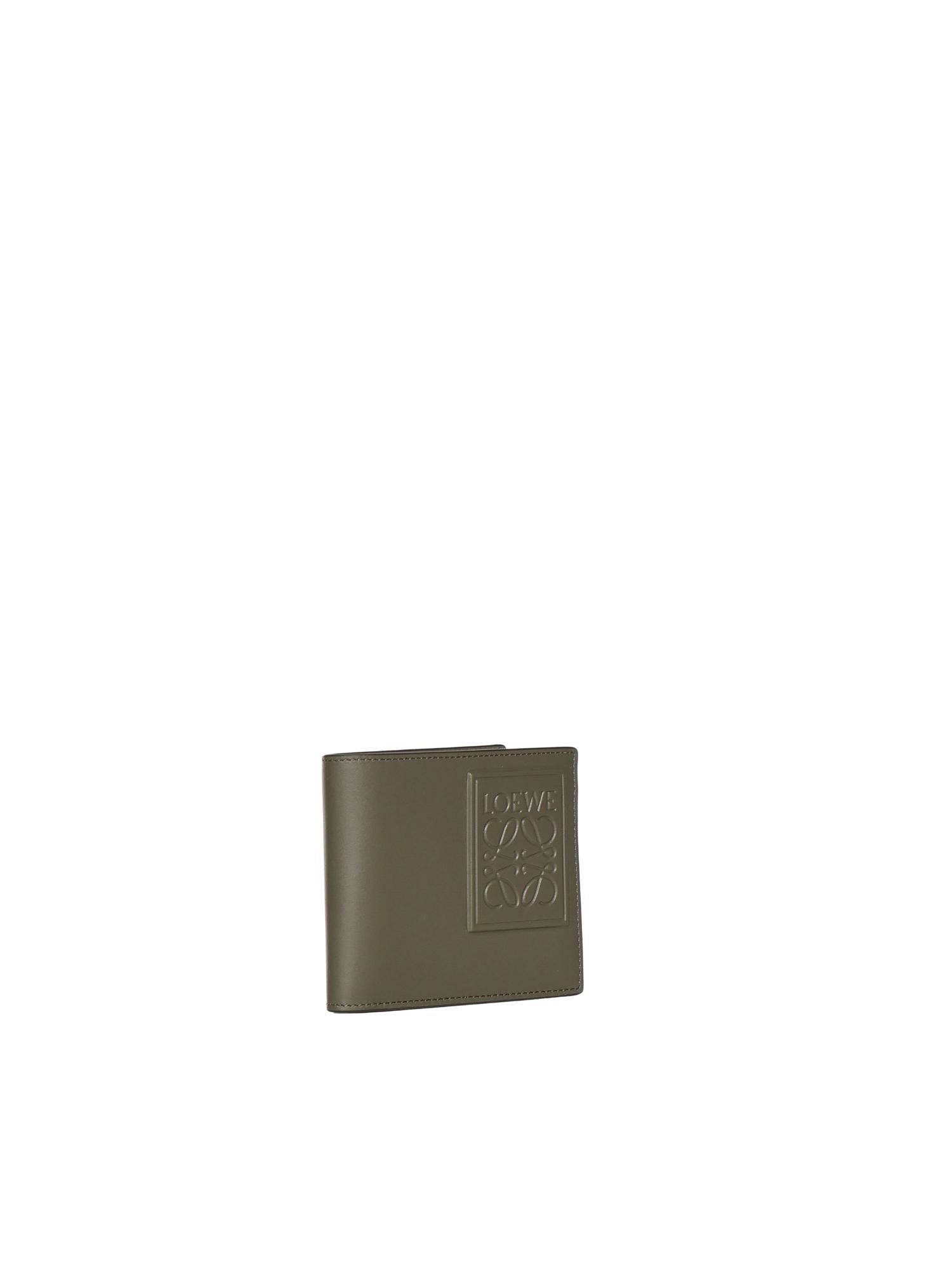 Portafoglio bifold in pelle di vitello C565302X07 4160 LOEWE 