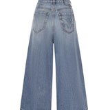Bermuda wide leg in denim 104646 A32QPJD PINKO 