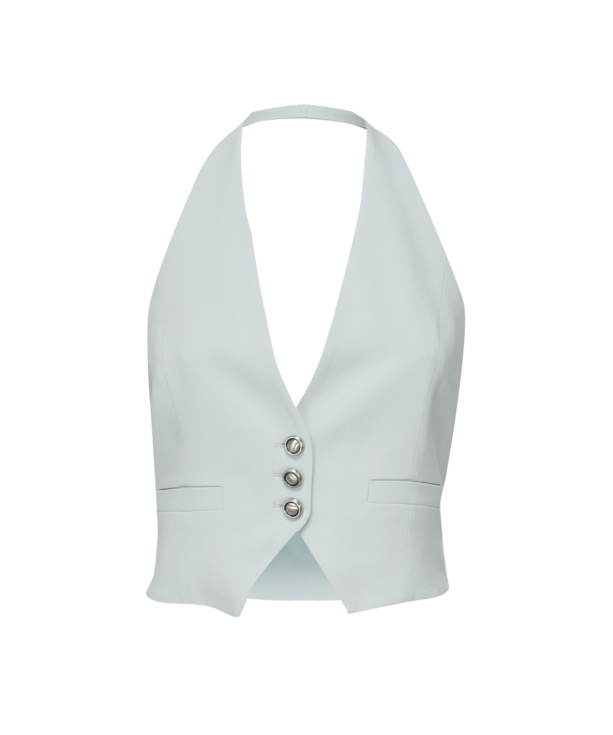 Gilet corto in cady tecnico 104931 A213E28 PINKO 