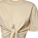 T-shirt cropped in cotone 26SSNTP-0002 NOCCIOLA NINEMINUTES 