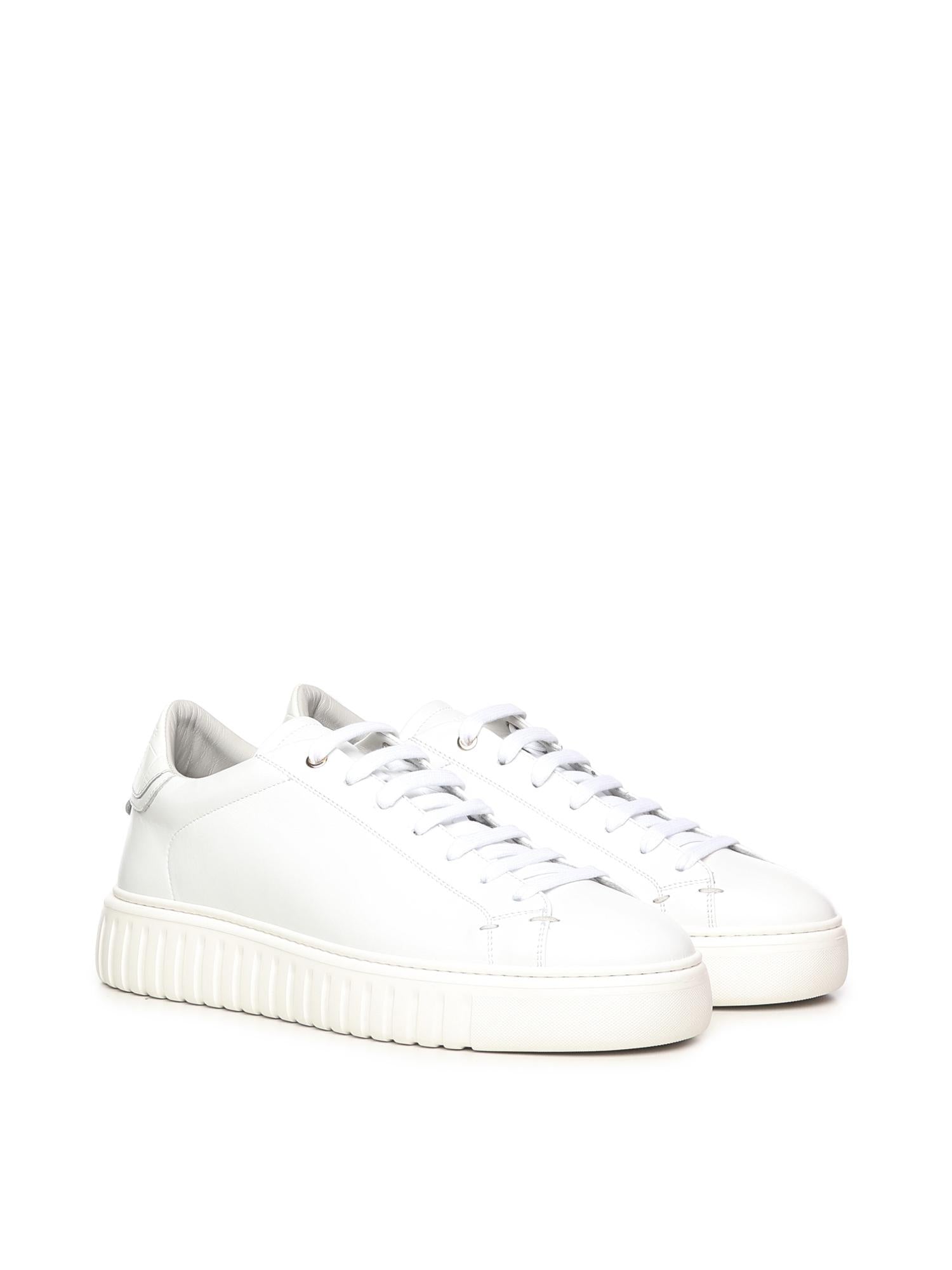 Sneakers Mars in pelle MARS NAPPAWHITE GIULIANO GALIANO 