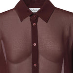 Camicia Peri in georgette CHFS173697110  THE FRANKIE SHOP 