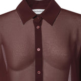 Camicia Peri in georgette CHFS173697110  THE FRANKIE SHOP 