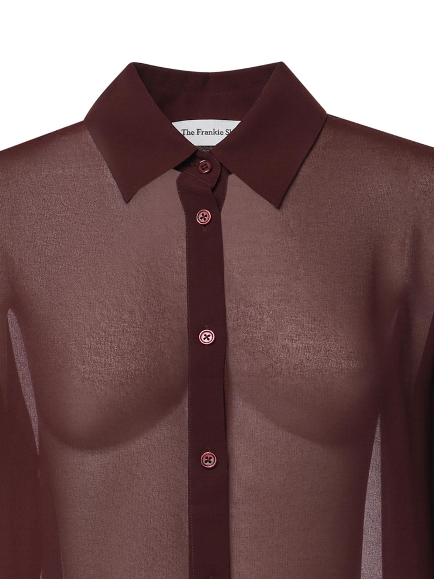 Camicia Peri in georgette CHFS173697110  THE FRANKIE SHOP 