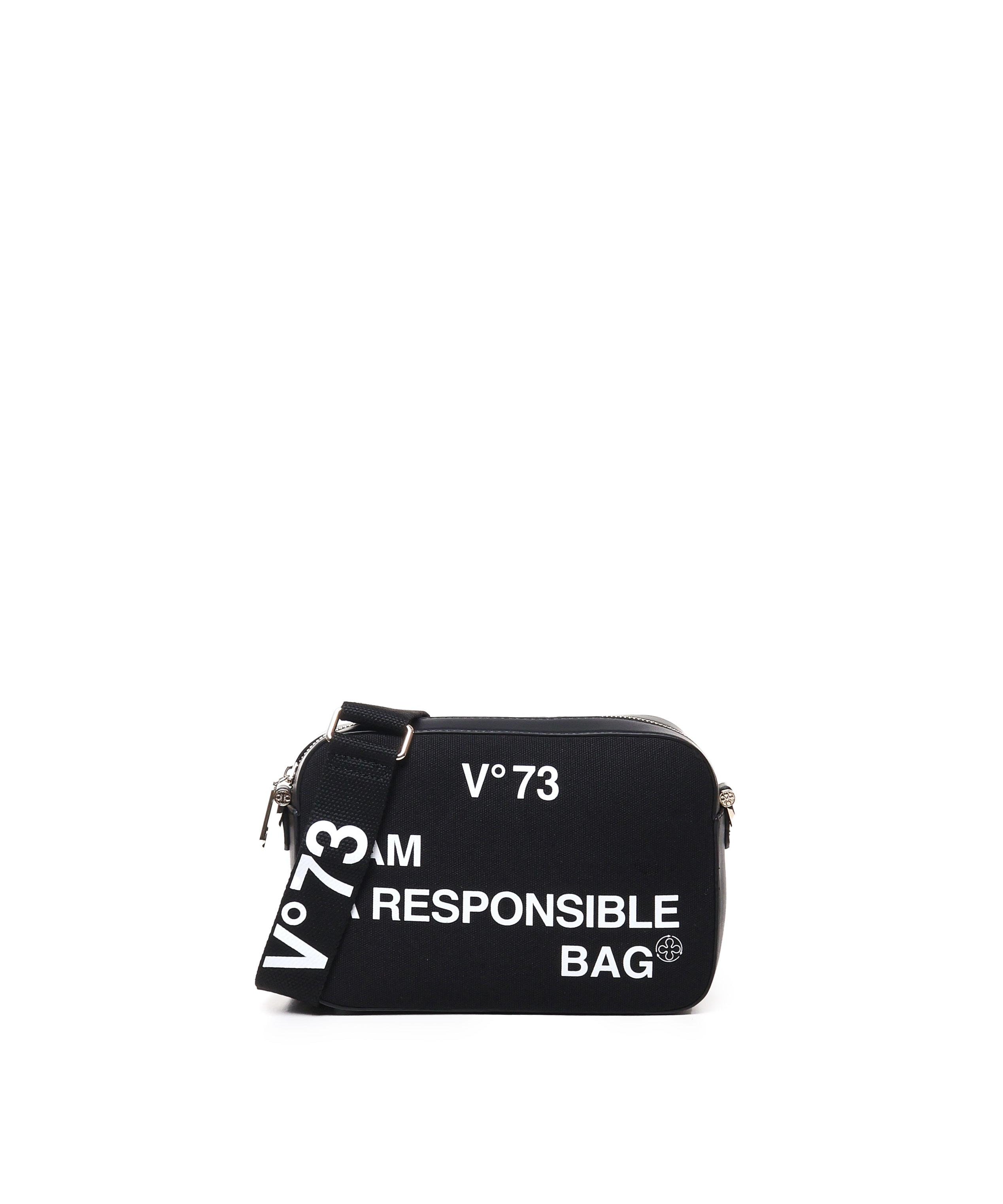 Borsa a spalla Responsability in cotone 73BS6AF04 RESPONSIBILITY BISNERO V° 73 