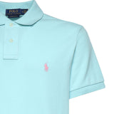 Polo in cotone con logo 710680784 511 POLO RALPH LAUREN 