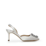 Slingback Hangisli in raso 4190698 1205 MANOLO BLAHNIK 