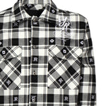 Camicia a quadri in cotone RMP25147CA  JOHN RICHMOND 
