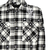 Camicia a quadri in cotone RMP25147CA  JOHN RICHMOND 