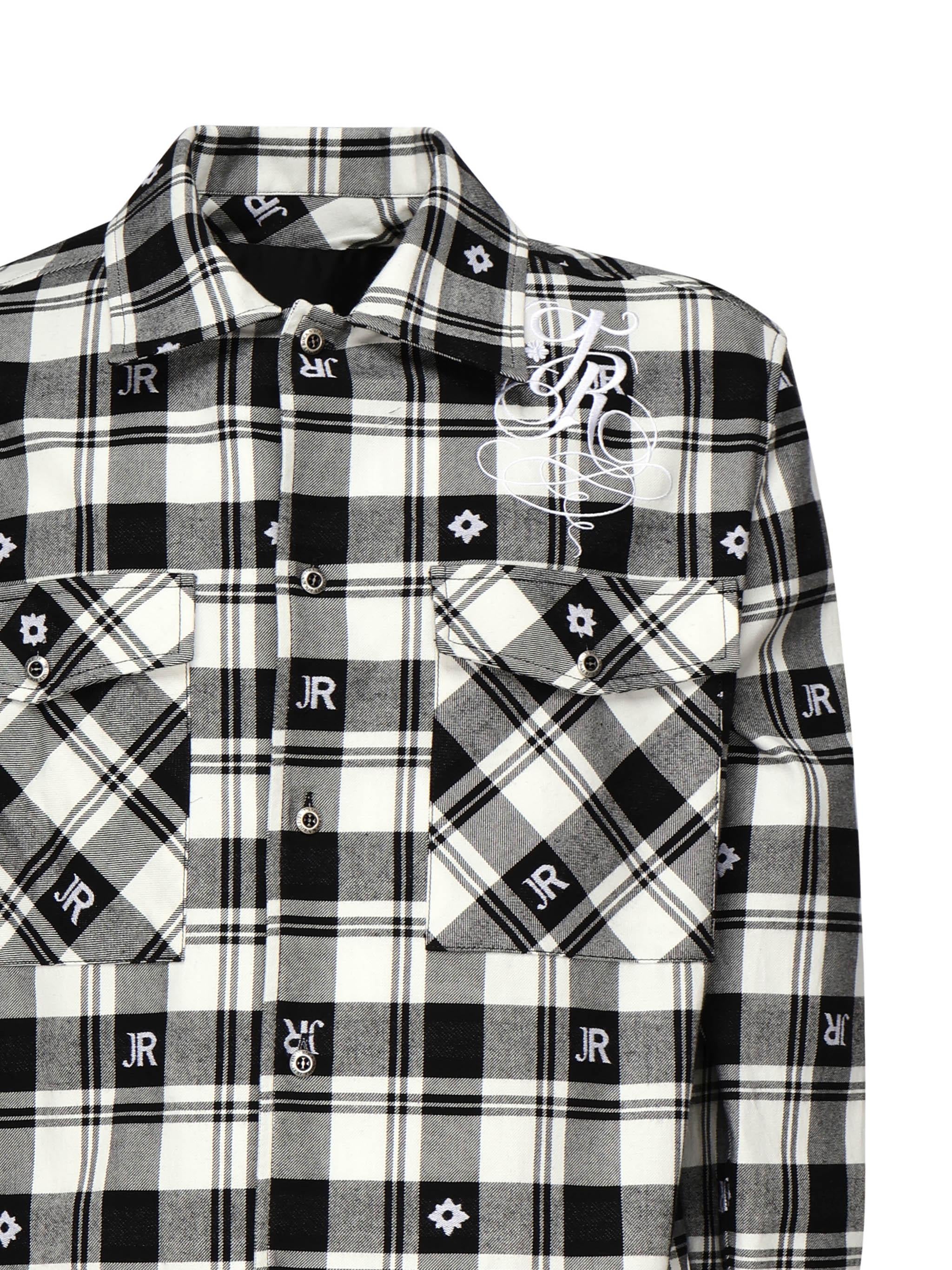 Camicia a quadri in cotone RMP25147CA  JOHN RICHMOND 