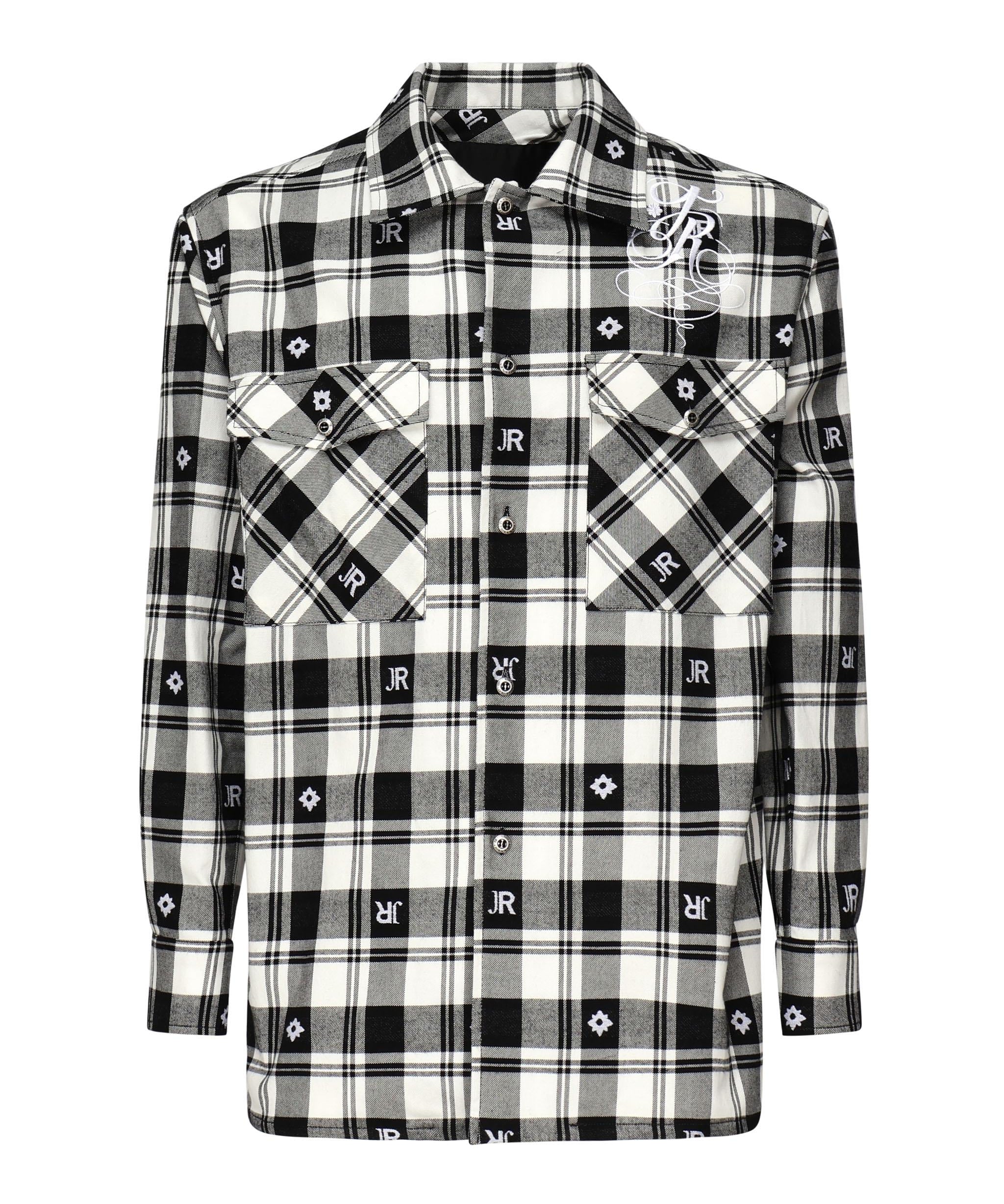 Camicia a quadri in cotone RMP25147CA  JOHN RICHMOND 