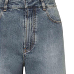 Jeans ritorti in deep stone denim AA9P1181D006B 505 ALAIA 
