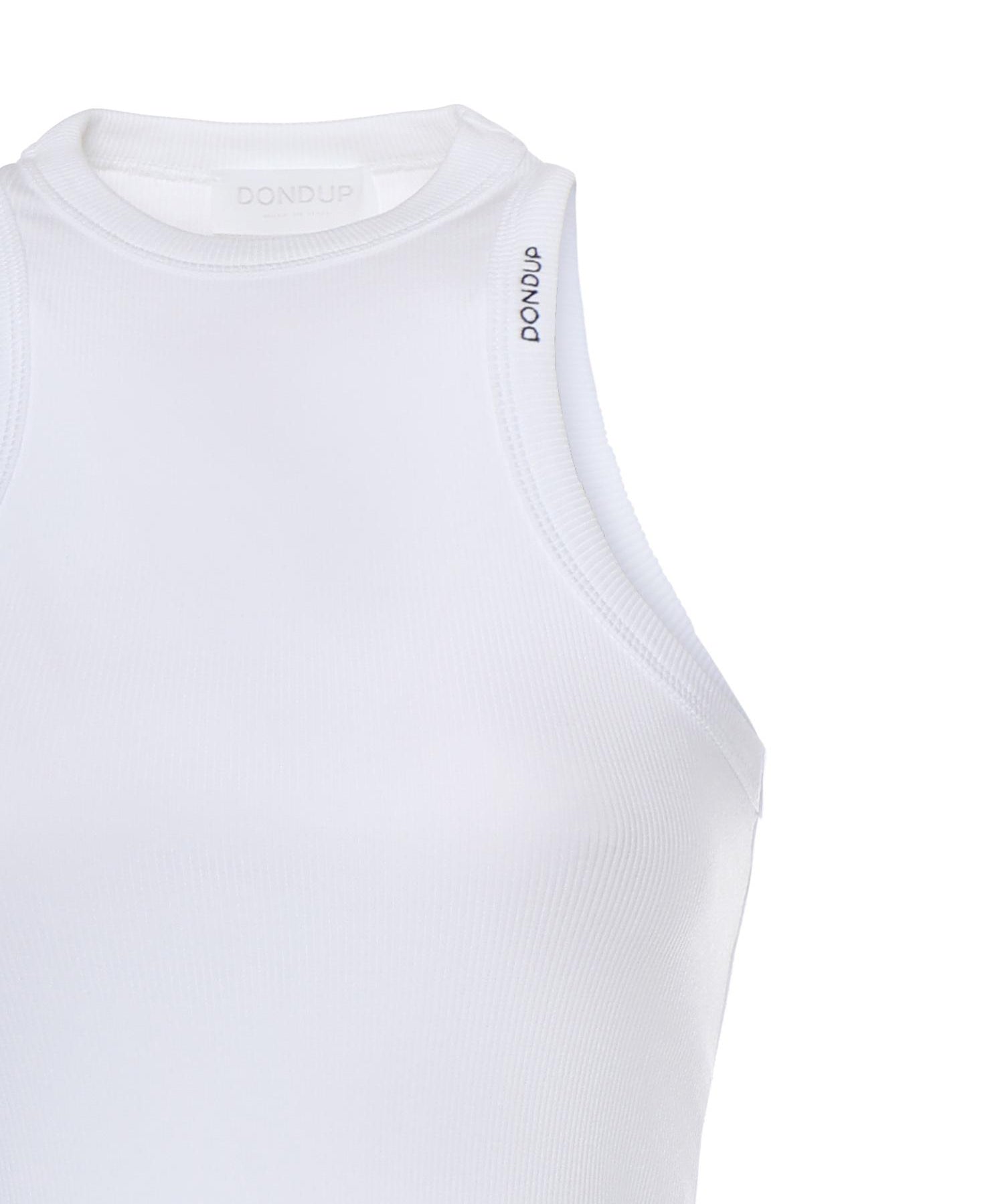 Canotta in cotone con logo DS071 JS0314DXXX000 DONDUP 