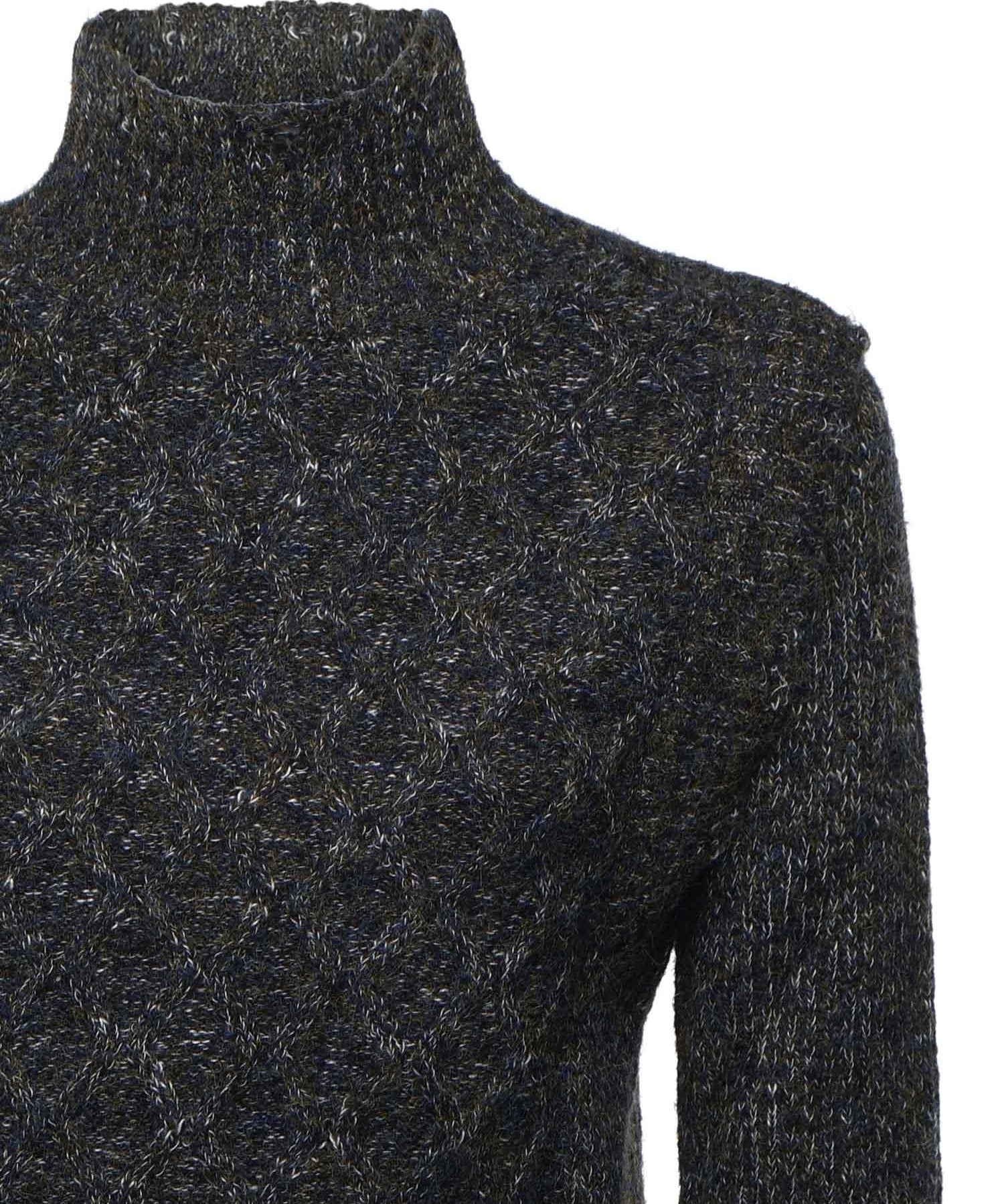Dolcevita in maglia a trecce 105968 A2YBIG1 PINKO 