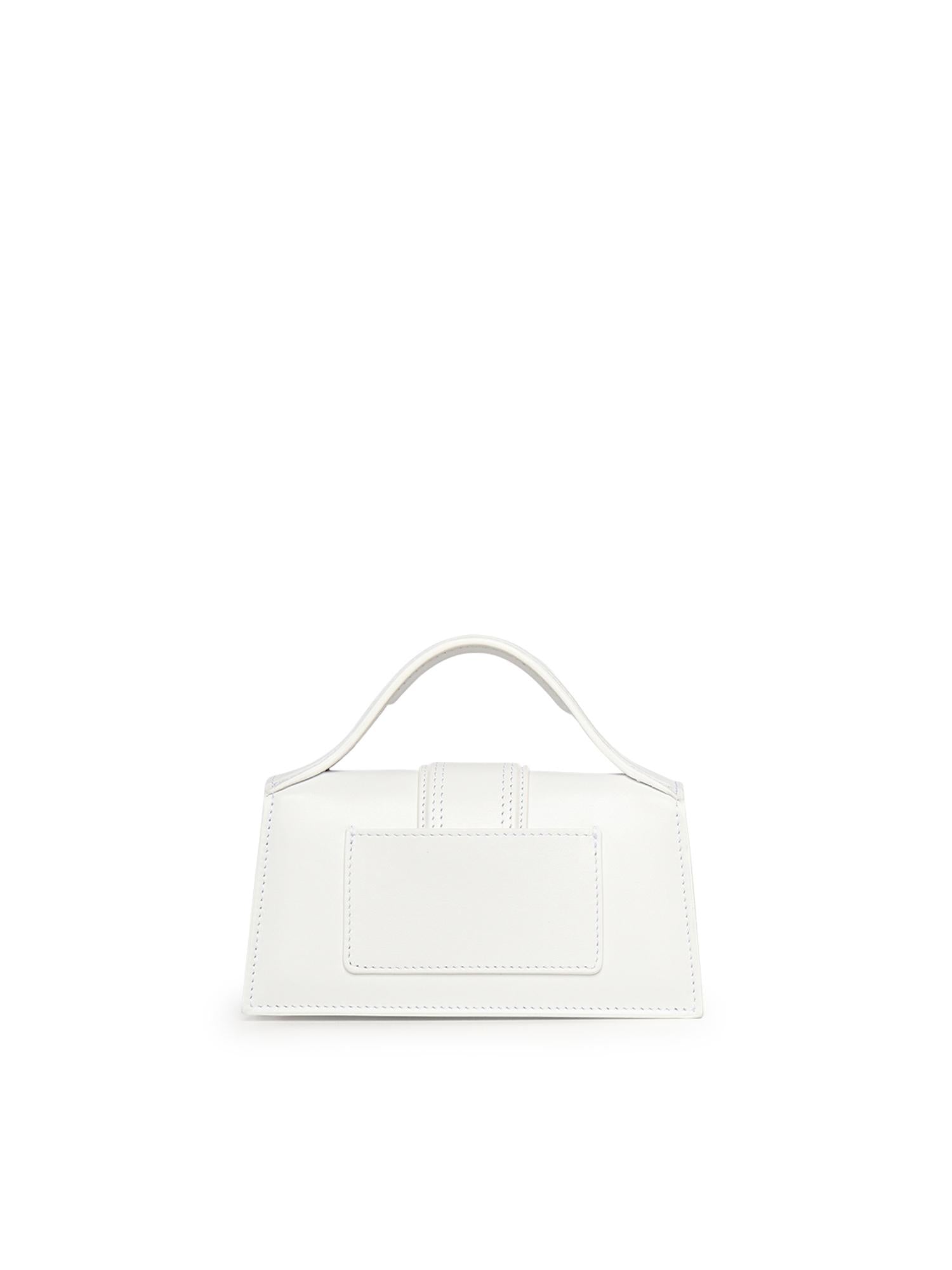 Borsa Le Bambino in pelle con logo BAW00006BC01C01 100 JACQUEMUS 