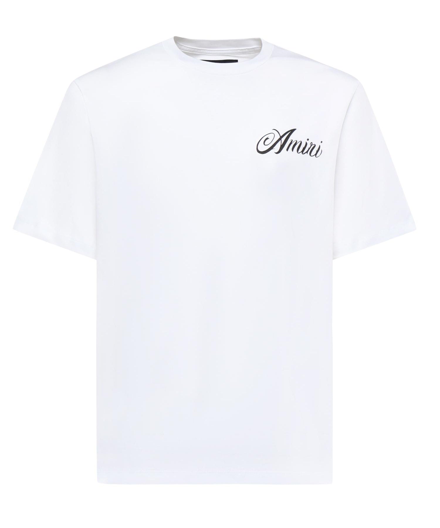T-shirt con logo AMTOJR1010 100 AMIRI 