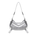 Borsa a spalla Y2K.001 FBBP70001LAM -ARGENTO/NICKEL BIASIA 