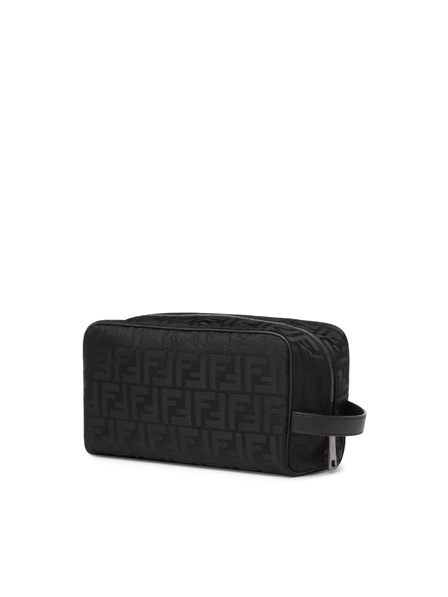 Beauty case in Nylon FF Jacquard 7N0141 AVC6F1USQ FENDI 