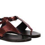 Sandali Sissy SISSY RETTIL BORDEAUX GIULIANO GALIANO 
