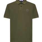 Polo in piqué di cotone con logo L1S1522002SC S0067V005G STONE ISLAND 