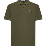 Polo in piqué di cotone con logo L1S1522002SC S0067V005G STONE ISLAND 