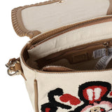 Borsa Marilena con logo 73BS9NA03 MARILENACUOIO/MULTICOLOR V° 73 