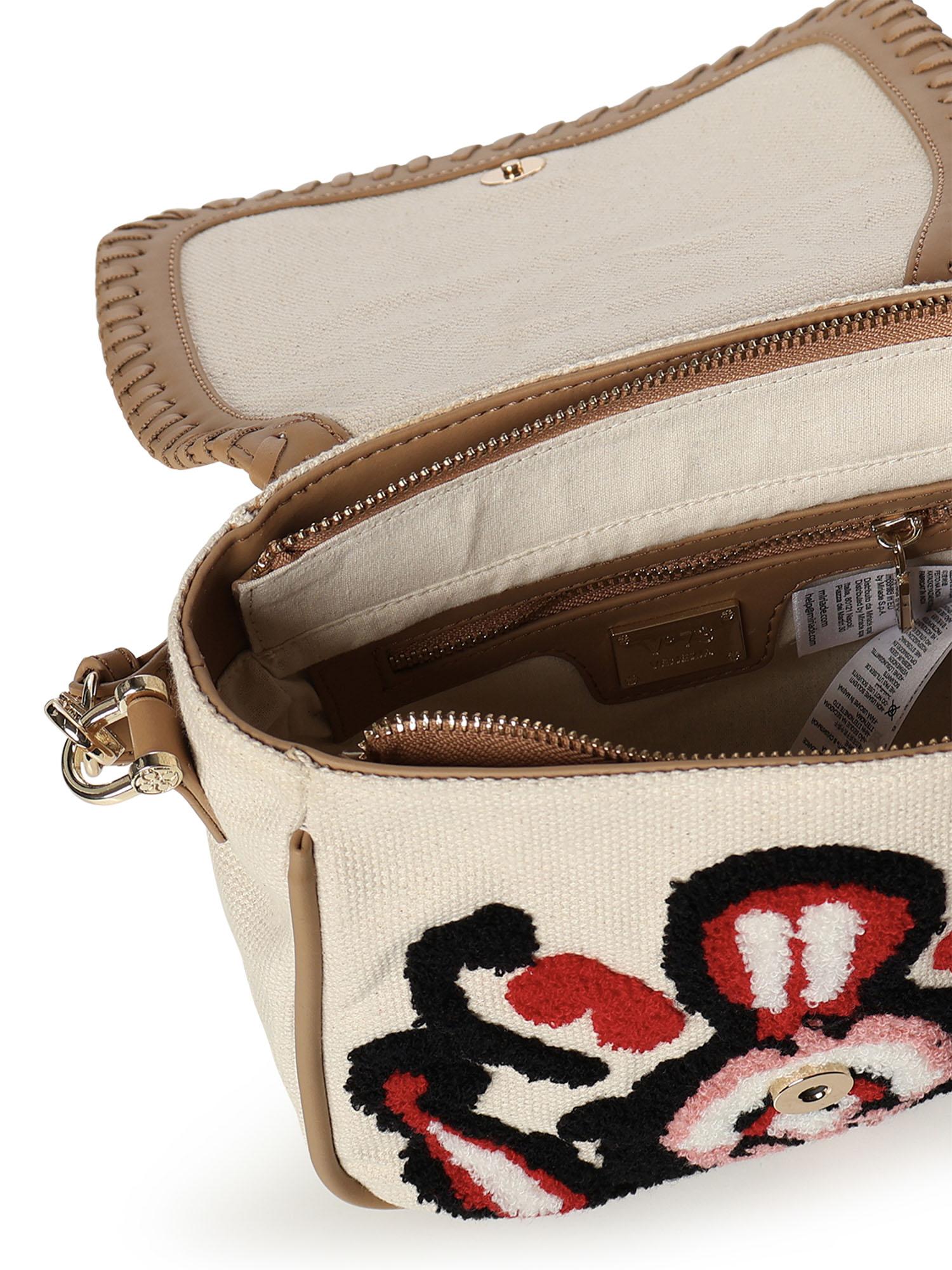 Borsa Marilena con logo 73BS9NA03 MARILENACUOIO/MULTICOLOR V° 73 