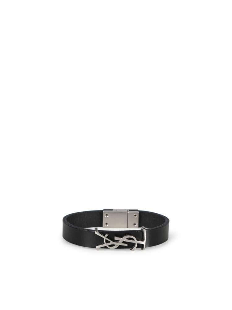 Bracciale Cassandre in pelle 708815 0IH0E1000 SAINT LAURENT 