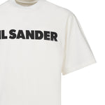 T-shirt in jersey di cotone con logo J21GC0001 J45148102 JIL SANDER 