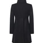 Cappotto Romantic in panno di lana mélange NAW5051Y050SGL B999 FAY 
