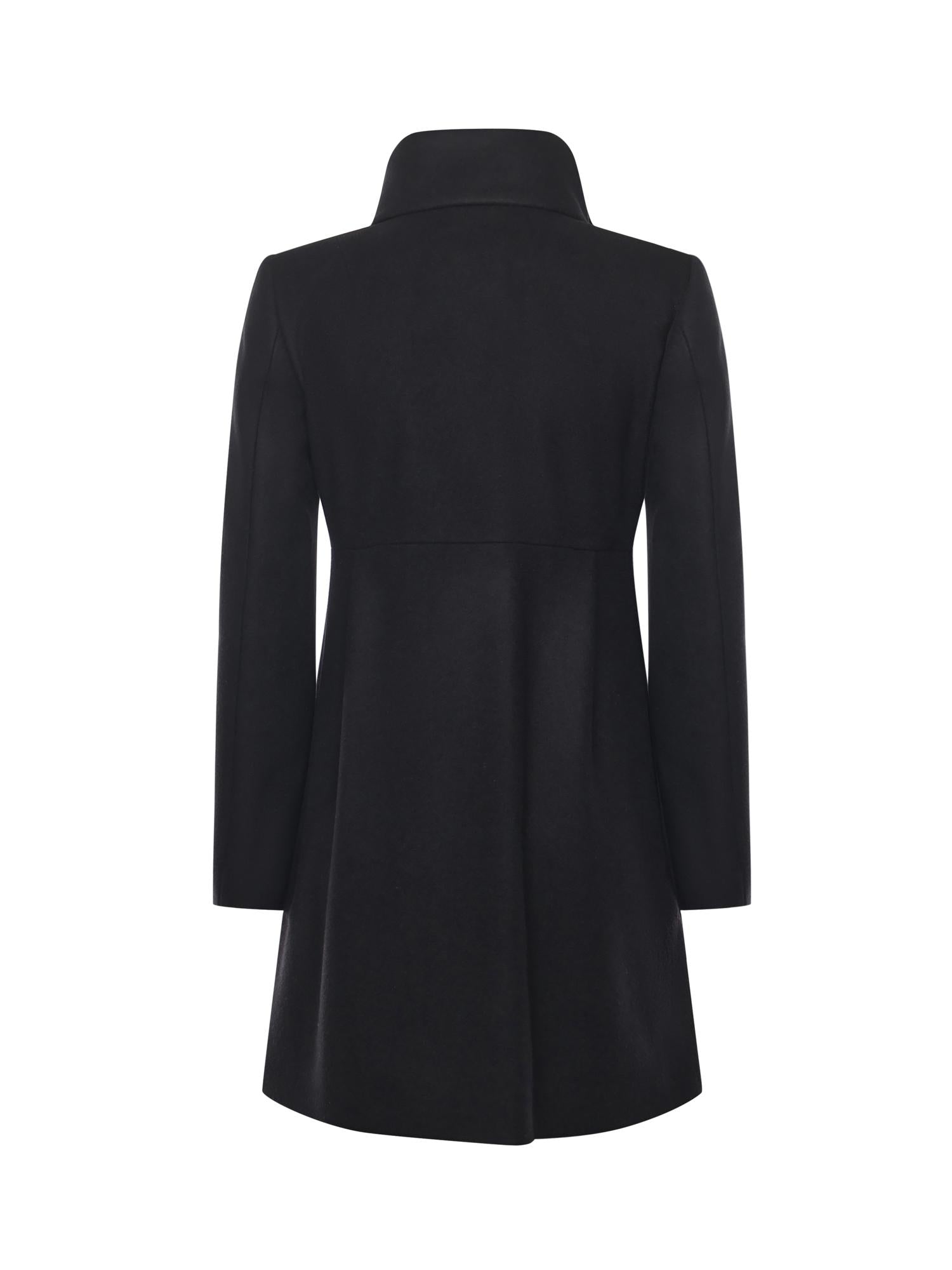 Cappotto Romantic in panno di lana mélange NAW5051Y050SGL B999 FAY 