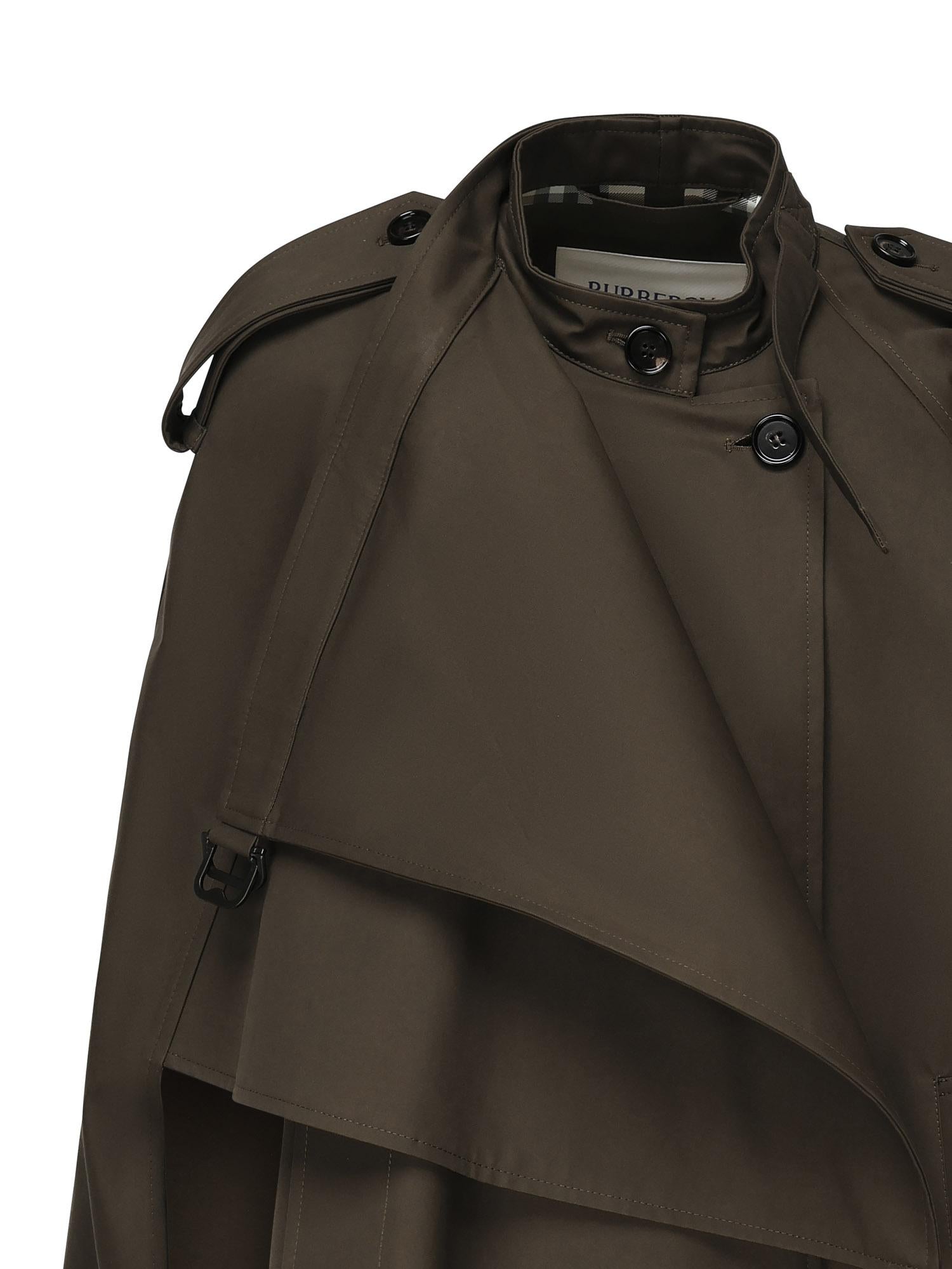 Mantella trench in cotone doppiato 8113209 C1764 BURBERRY 