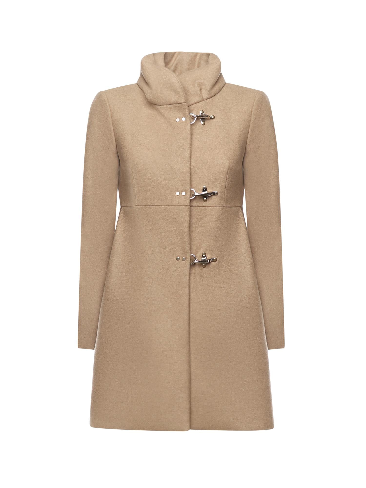 Cappotto Romantic in panno di lana mélange NAW5051Y050XMY C813 FAY 