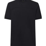 T-shirt Bob in puro cotone<BR/> BOB NERO GIULIANO GALIANO 