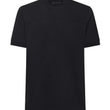 T-shirt Bob in puro cotone<BR/> BOB NERO GIULIANO GALIANO 