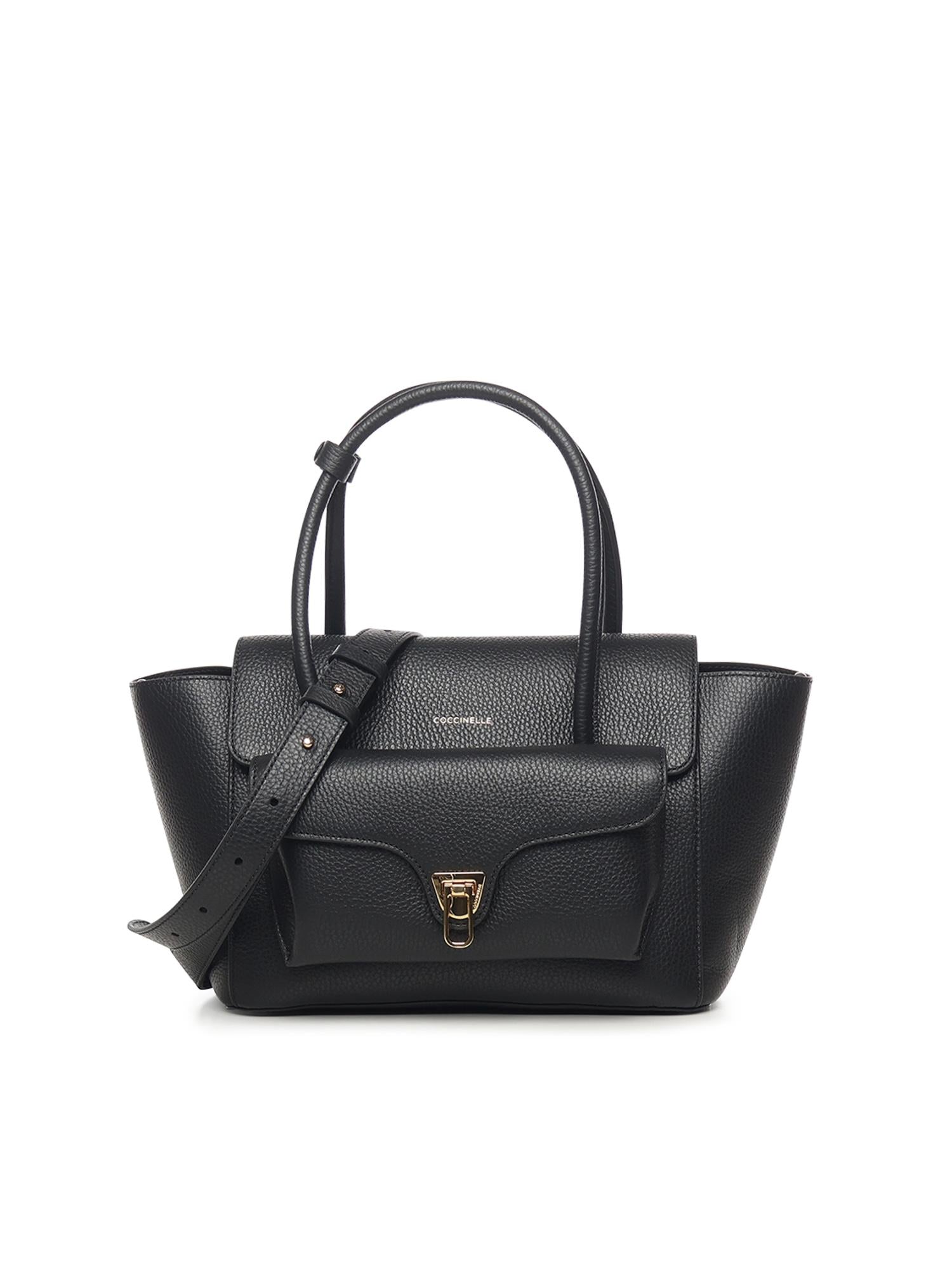 Borsa Double Beat Medium in pelle E1T8A180201 001 COCCINELLE 