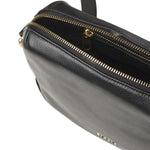 Borsa a tracolla in pelle con logo BIBP9E506 NERO BIASIA 