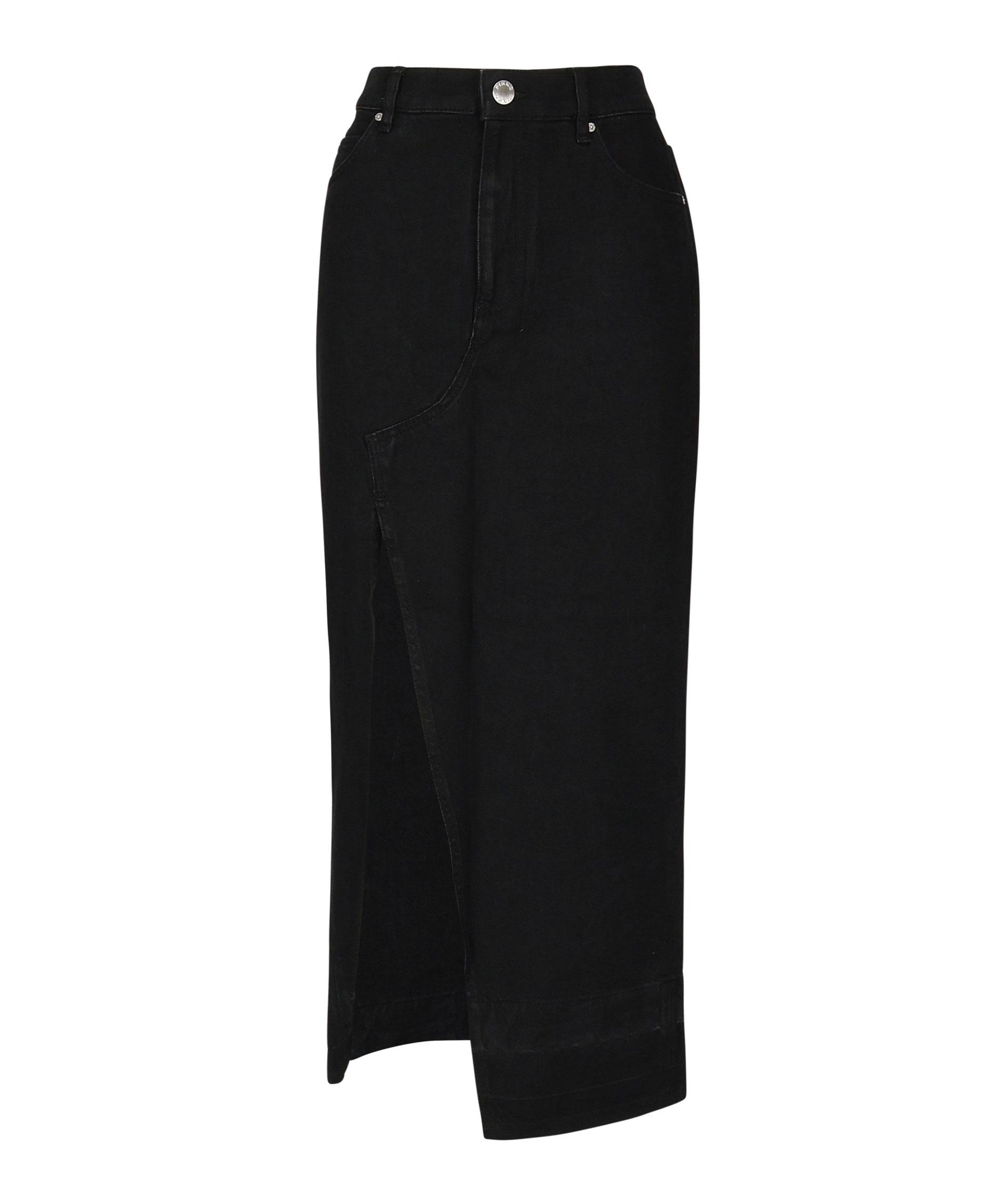 Gonna lunga in denim 104628 A2GPZ99 PINKO 